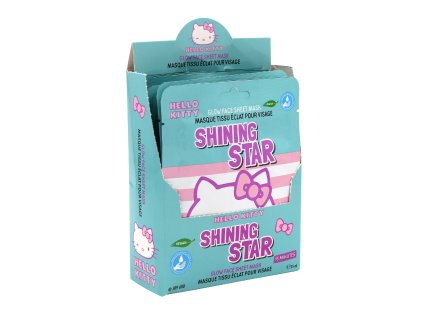 Hello Kitty pleťová maska Shining Star
