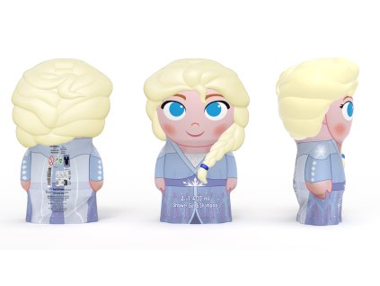 Frozen Elsa 2D sprchový gél a šampón 2v1 400 ml  6ks/1ktn