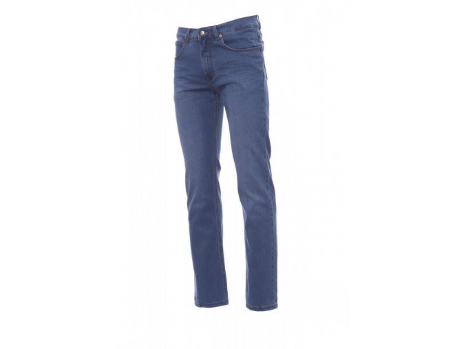 DENIM DENIM STRETCH 12OZ/300D MUSTANG SVĚTLE MODRÁ