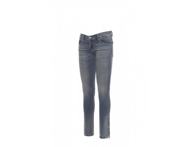 DENIM DENIM STRETCH FRENCH TERRY 10,65 OZ LAS VEGAS SVĚTLE MODRÁ