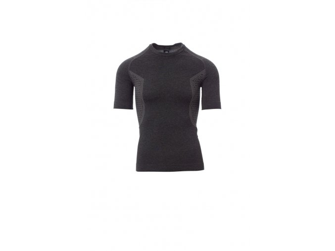 MAGLIE TERMICHE SEAMLESS 160GR THERMO PRO 160 SS ČERNÁ MELANŽOVÁ