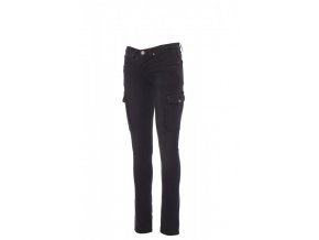 DENIM DENIM STRETCH 12OZ/300D HUMMER LADY ČERNÁ