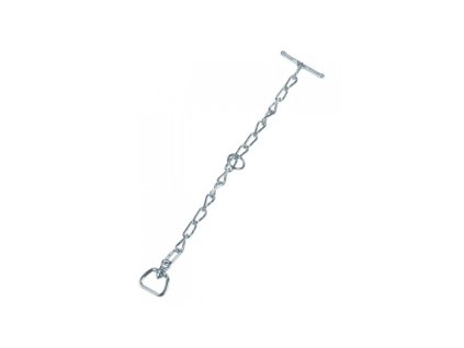 1726 retez s obrtlikem a d krouzkem 60 cm 5 mm