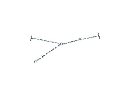 1780 vazak retezovy pro kozy 3 mm 60 cm 40 cm