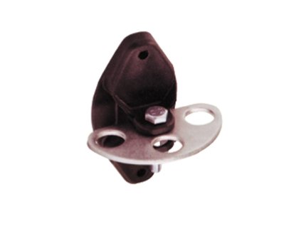 2257 izolator branovy trojcestny vario pro elektricky ohradnik 2 ks