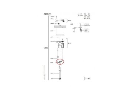 5527 pruzinka davkovaci hlavy k medikatoru dosatron