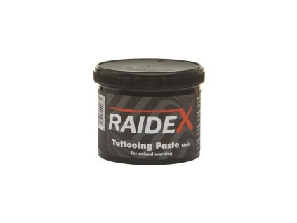 379 barva tetovaci raidex 600 g cerna na zvirata