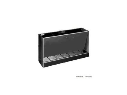 Automatické krmítko Domino F, samokrmítko pro prasata (Varianta 348 l / 248 kg pro 50 prasat)