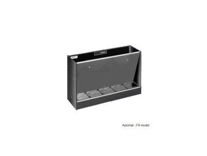 Automatické krmítko, samokrmítko pro prasata Domino FR (Varianta 266 l / 186 kg pro 70 prasat)
