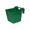 2698 zavesne koryto na krmivo 13l tmave zelene