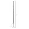 Tyčka - sloupek pro elektrický ohradník, plastová, bílá (Varianta 156 cm)