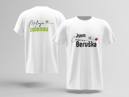 Damske Bile T Shirt Mockup s