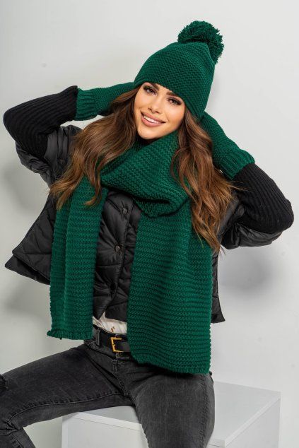 Komplet Mil zelený (2)