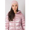 Dámská světle růžová čepice (Velikost UNI)
