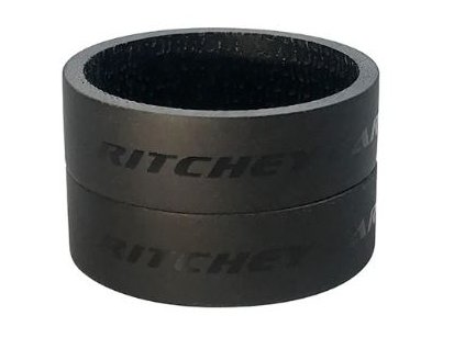 Podložky RITCHEY WCS Carbon Black UD Matte 2x10mm