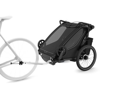Vozík Chariot Sport 2 G3 Čierny - Single NEW25