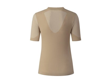 Tričko dámske VERTEX SS BASE LAYER bledohnedé /Vel:L/XL