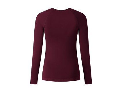 Tričko dámske VERTEX LONG BASE LAYER bordové /Vel:L/XL