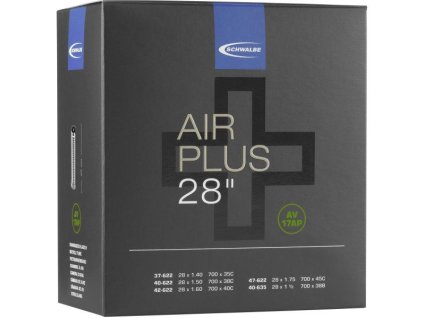 Duša AIR PLUS AV17AP 700x37/45C AV(37/47-622/635) 40mm 270g