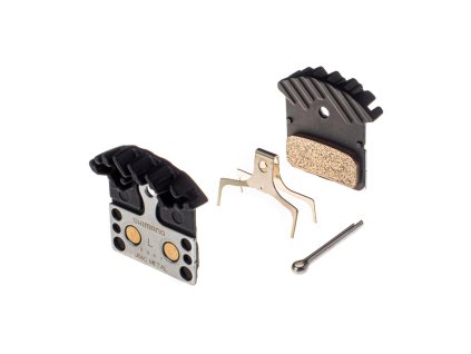 Platničky brzd. metal s chladičom J04C XTR/XT/SLX/ALFINE/SHIMANO