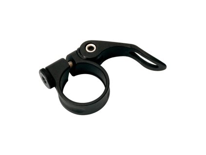 Objímka podsedlová AL 34,9mm s RU čierna