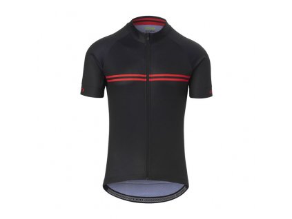 GIRO Chrono Sport Jersey Black/Red Classic Stripe M