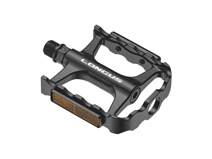 Pedále PREMIUM MTB AL KNR čierne priemyselné ložiská