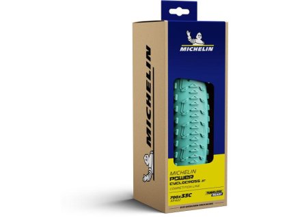 Plášť POWER Cyclocross JET 700x33C (33-622) 390g 3x120TPI TLR čierno/zelený