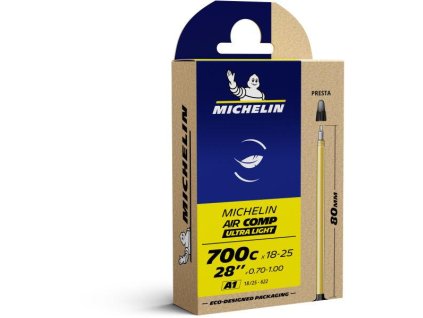 Duša A1 AIRCOMP Ultra 18-25x622 FV 80mm