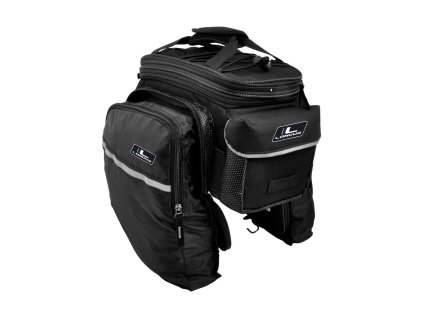 Kapsička INCREASER na nosič 7,8L bočné vrecká čierna