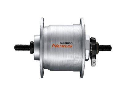 Náboj s dynamom DH-C3000 6V/3W 36d. strieb. na matice+ochrana proti prepätiu SMDH10