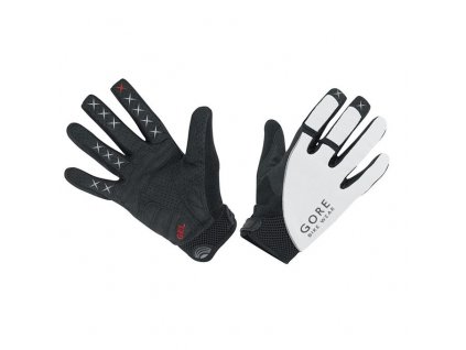 GORE Alp-X 2.0 Long Gloves-white/black-10