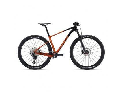 Horský bicykel GIANT XTC Advanced 29 2 2023 Black/Amber Glow