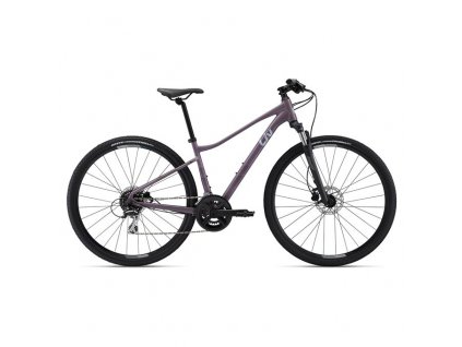 Dámsky trekingový bicykel LIV Rove 3 DD 28 2022 Purple Ash