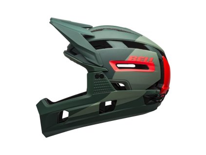 BELL Super Air R Spherical Mat/Glos Green/Infrared M