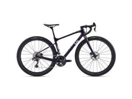 Dámské kolo Gravel LIV Devote Advanced Pro 2022 Dark Purple