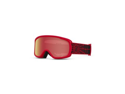 GIRO Buster Red Solar Flair Amber Scarlet