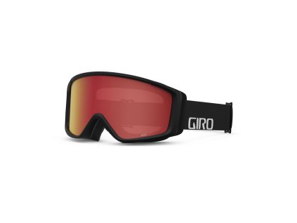 GIRO Index 2.0 Black Wordmark Amber Scarlet
