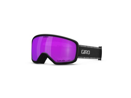 GIRO Millie Black White Chute Vivid Pink