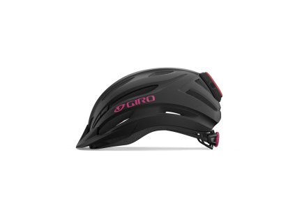 GIRO Register II LED W Mat Black/Raspberry