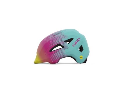 GIRO Scamp II MIPS Mat Teal/Pink Towers S