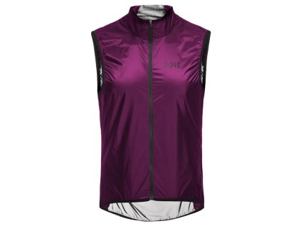 GORE Ambient Vest Mens process purple/black L