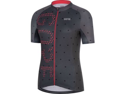 GORE C3 Women Brand Jersey-terra grey/hibiscus pink-38