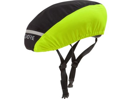 GORE C3 GORE-TEX Helmet Cover black / neon yellow 54-58