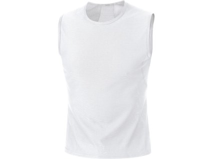 GORE M Base Layer Sleeveless Shirt-white-XXL