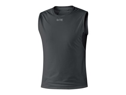 GORE M GORE® WINDSTOPPER® Base Layer Sleeveless Shirt black XL