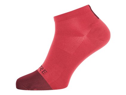 GORE M Light Short Socks-hibiscus pink/chestnut red-35/37