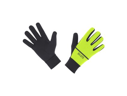 GORE R3 Gloves neon yellow / black 9