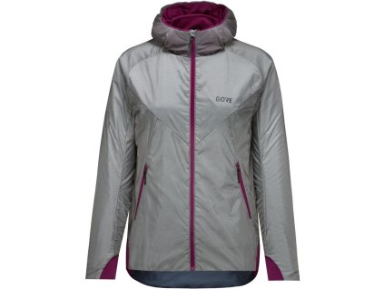 GORE R5 Wmn GTX I Insulated Jacket lab gray/process purple S/38