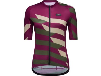 GORE Signal Chaos Jersey Womens process purple/utility green XS/36